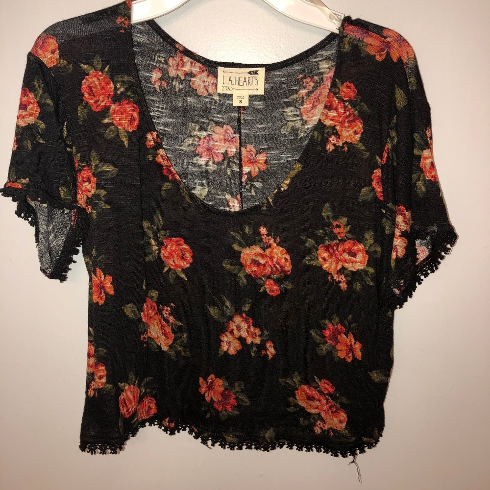 Crop short sleeve